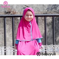 Jual Baju Muslim Anak Perempuan Lucu TPA Umur 12 Tahun