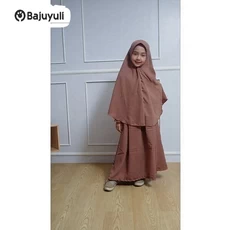 Jual Baju Muslim Anak Perempuan Lucu TPQ Umur 9 Tahun