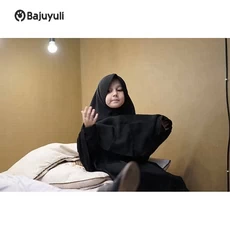 Gamis Anak Bahan Wolfis Cadar Umur 9 Tahun