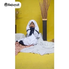 Gamis Anak Kombinasi 2 Warna TPA Dropship