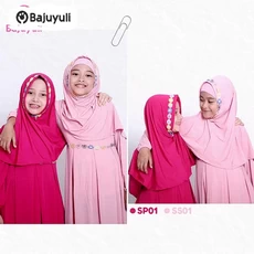 Gamis Anak Warna Hitam Umur 6 Tahun