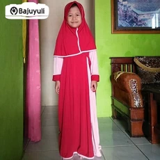 Gamis Anak Warna Putih Umur 10 Tahun
