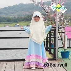 Gamis Anak Bahan Moscrepe MTS Remaja