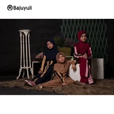 Gamis Anak Warna Navy Murah Umur 7 Tahun