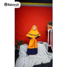 Jual Baju Muslim Anak Perempuan Lucu SD Umur 8 Tahun