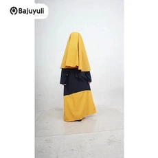 Baju Gamis Anak Perempuan SD Ecer