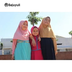 Gamis Anak Putih TPQ Umur 5 Tahun