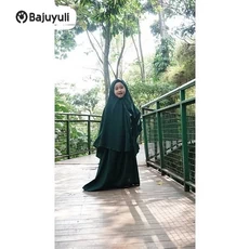 Gamis Anak Bahan Moscrepe Santri Dropship