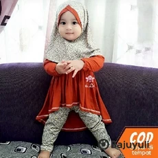 Gamis Susun Anak Ngaji Terbaru 2023