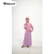 Baju Gamis Anak Perempuan MTS Umur 9 Tahun
