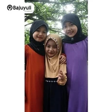 Jilbab Anak Syari Lebaran Umur 5 Tahun