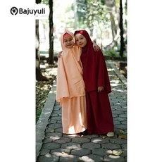 Jual Baju Muslim Anak Perempuan Lucu Seragam Dropship