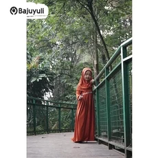 Gamis Anak Bahan Wolfis MTS Dropship