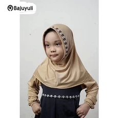 Gamis Anak Warna Hitam Syari ABG