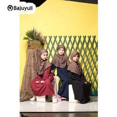 Gamis Jeans Anak Perempuan Santri Tanggung