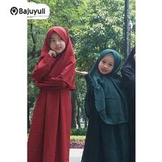 Gamis Monalisa Anak TPA Umur 9 Tahun