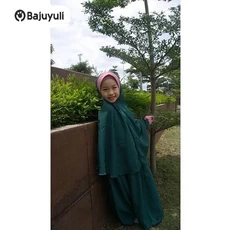 Jual Baju Muslim Anak Perempuan Lucu Pesantren Umur 12 Tahun