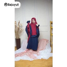 Jual Baju Muslim Anak Perempuan Lucu Santri Remaja