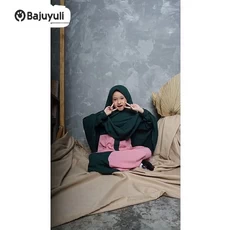 Gamis Anak Polos TPA Anak Tanggung