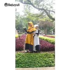 Gamis Anak Bahan Moscrepe Ngaji Umur 13 Tahun