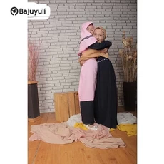 Gamis Anak Warna Navy Warna Putih Anak Tanggung