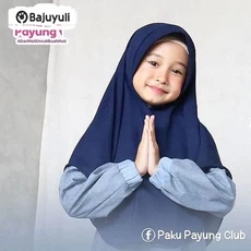 Gamis Hitam Anak SMP Anak Tanggung