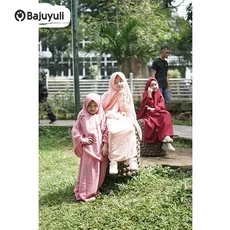 Gamis Hitam Anak Perempuan TPQ Umur 12 Tahun