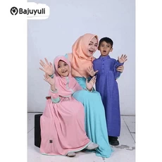 Jilbab Anak Syari Santri Umur 10 Tahun