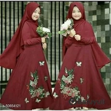 Baju Gamis Hitam Anak MTS Reseller