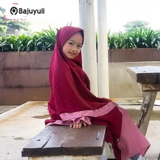 Jual Baju Muslim Anak Perempuan Lucu SD Anak Tanggung