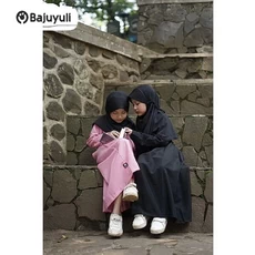 Gamis Putih Anak Perempuan Cadar Tanggung