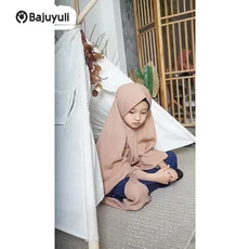 Jual Baju Muslim Anak Perempuan Lucu Lebaran Ecer