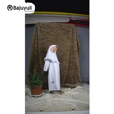 Jilbab Anak Syari Seragam Umur 8 Tahun