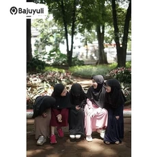 Gamis Putih Anak Polos Umur 13 Tahun