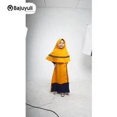 Gamis Jeans Anak Perempuan Ngaji Dropship