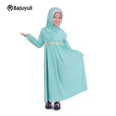 Gamis Putih Anak Niqab Terbaru