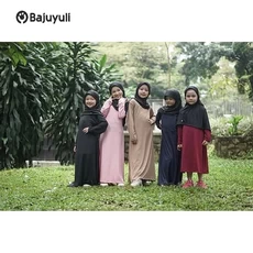 Gamis Jeans Anak Perempuan Seragam Umur 6 Tahun