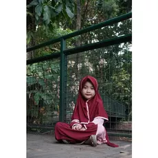 Gamis Anak Junior Pakupayung Lucu Cutetrik