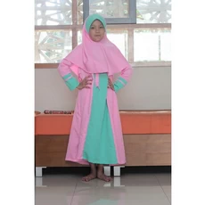 Gamis Dan Jilbab Anak Polos Grosir