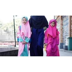 Gamis Mutif Anak Syari Labella