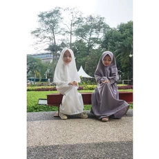 Gamis Anak Umur 4 Tahun Pakaian Muslim Anak Perempuan Seragam Labella