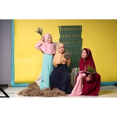Gamis Polos Anak Perempuan TPA Terbaru