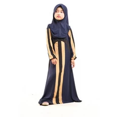 Baju Gamis Couple Ibu Anak Polos Promo