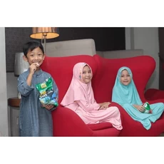 Couple Ibu Anak Gamis Tanggung Reseller