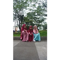 Gamis Syari Anak 10 Tahun Perempuan Tanggung Reseller