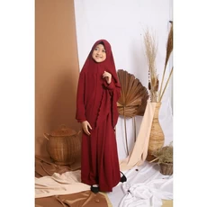 Baju Gamis Anak Katun Hijab Anak Murah Ngaji