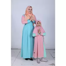 Gamis Anak Katun Modern Tanggung