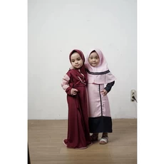 Gamis Anak Polos Dress Muslim Ngaji Reseller