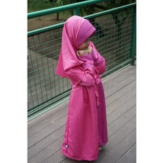 Gamis Syari Anak Umur 1 5 Tahun Modern ASDF