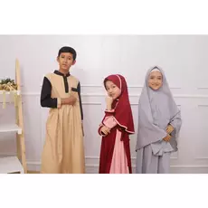 Gamis Anak Niqab Terbaru Cutetrik